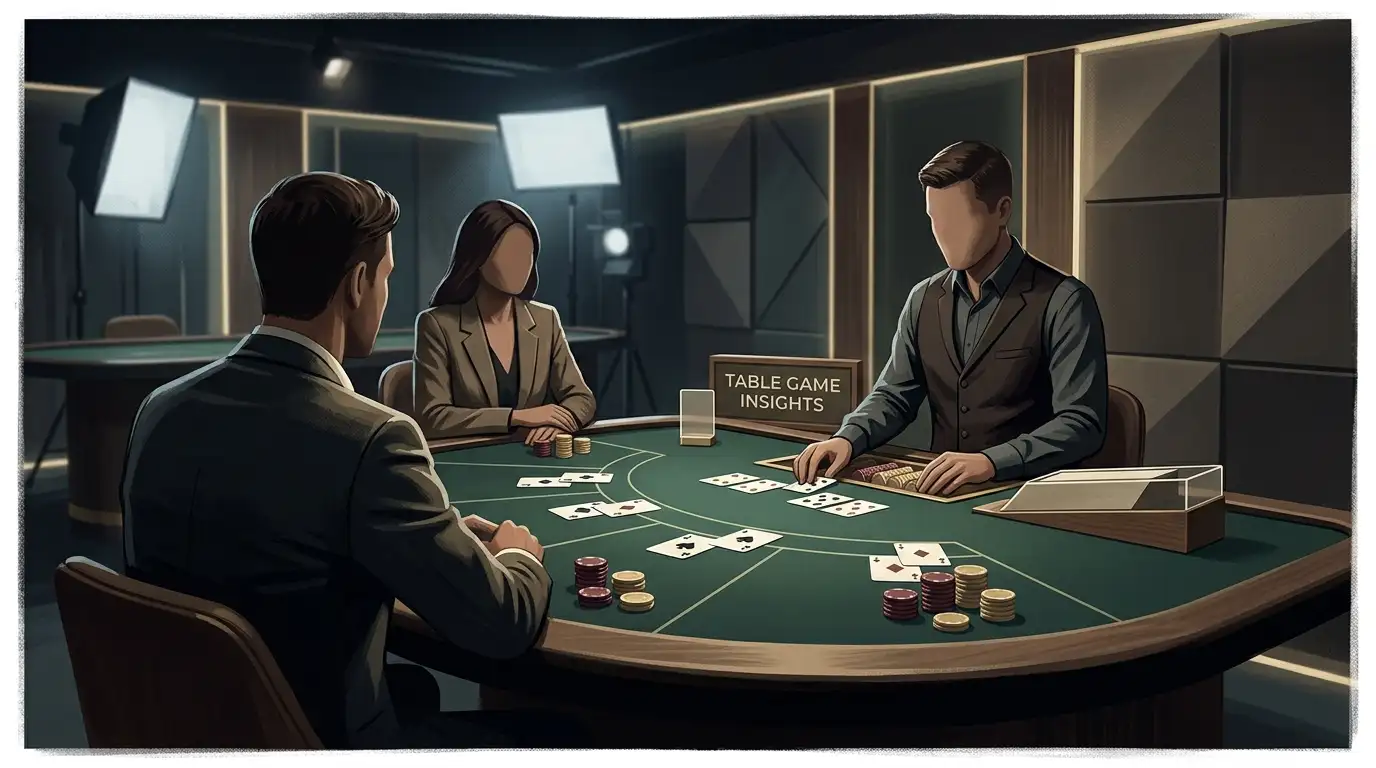 Editorial illustration for GoldWin Live Casino and Table Games